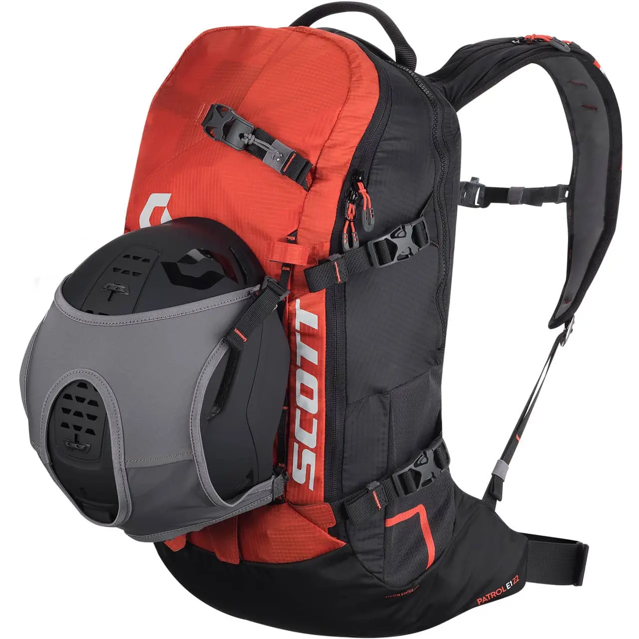 Scott Patrol E1 22 Kit Burnt Orange/black - immagine 4