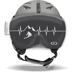 Soggle Vizor Heartbeat Skier