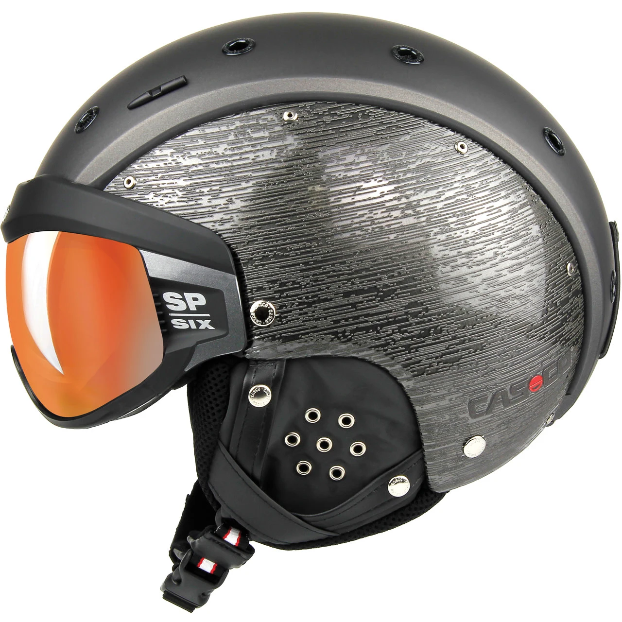 Casco SP-6 Brush Orange - Visor Vautron Multilayer