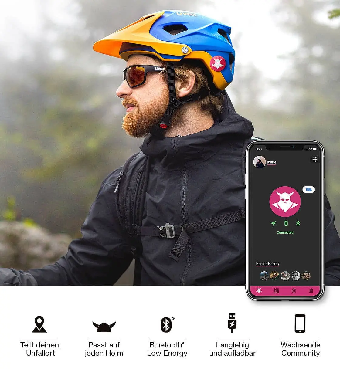 Uvex Tocsen Crashsensor Pink - immagine 3