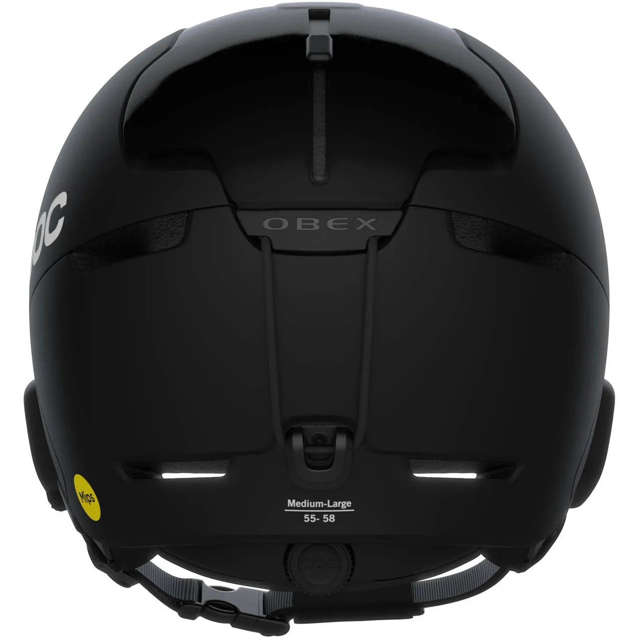 POC Obex Mips Communication Uranium Black Matt - immagine 3