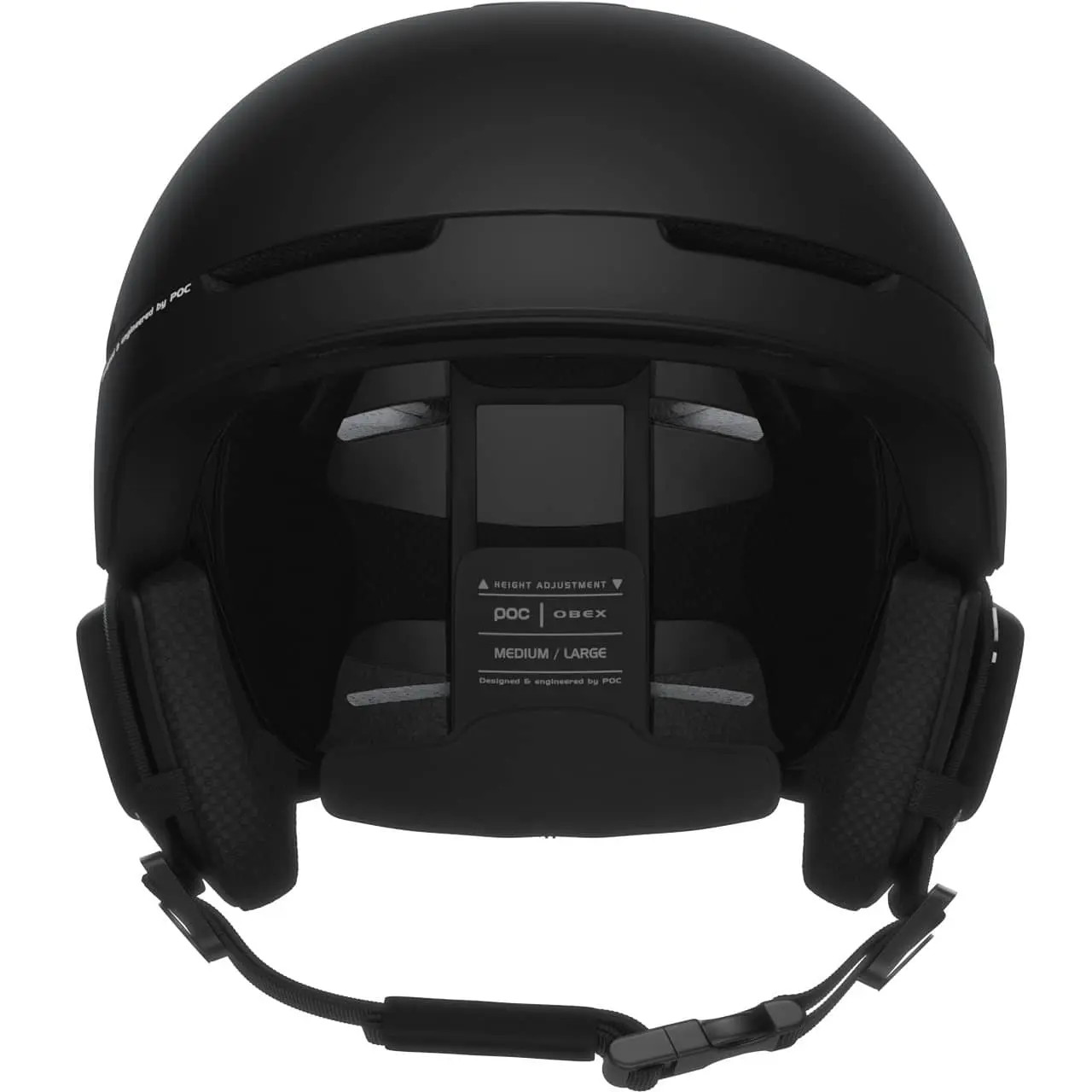 POC Obex Mips Communication Uranium Black Matt - immagine 4