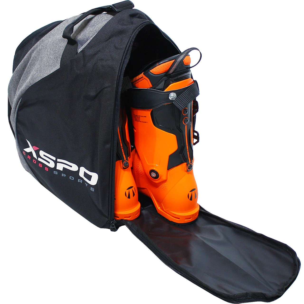 XSPO Boot/Helmet Bag Deluxe 40L Black/grey - immagine 2