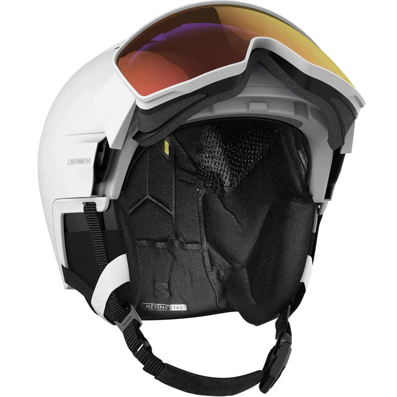 Salomon Driver Prime Mips White Sigma Photo Poppy Red - immagine 2