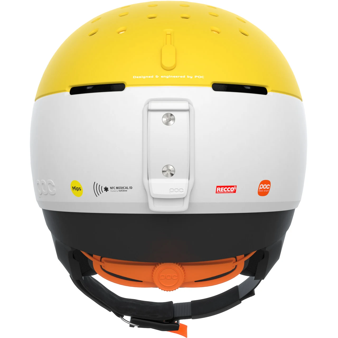 POC Meninx RS Mips Hydrogen White/aventurine Yellow Matt - immagine 3