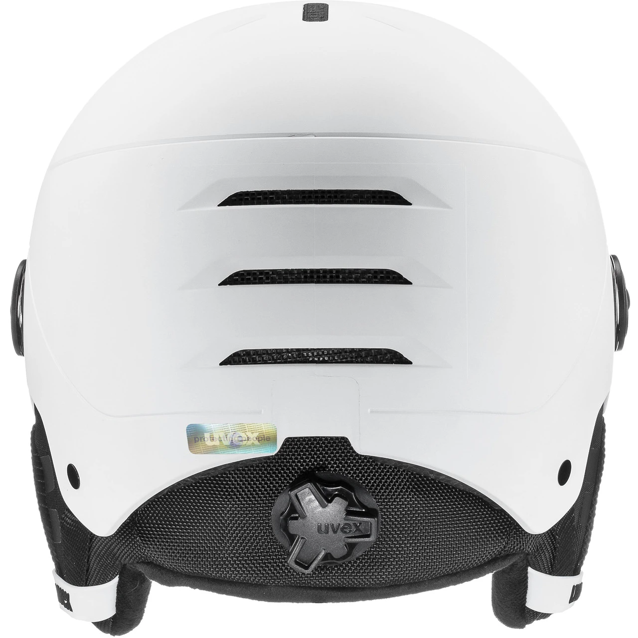 Uvex Rocket Jr. Visor White-black Matt - immagine 2