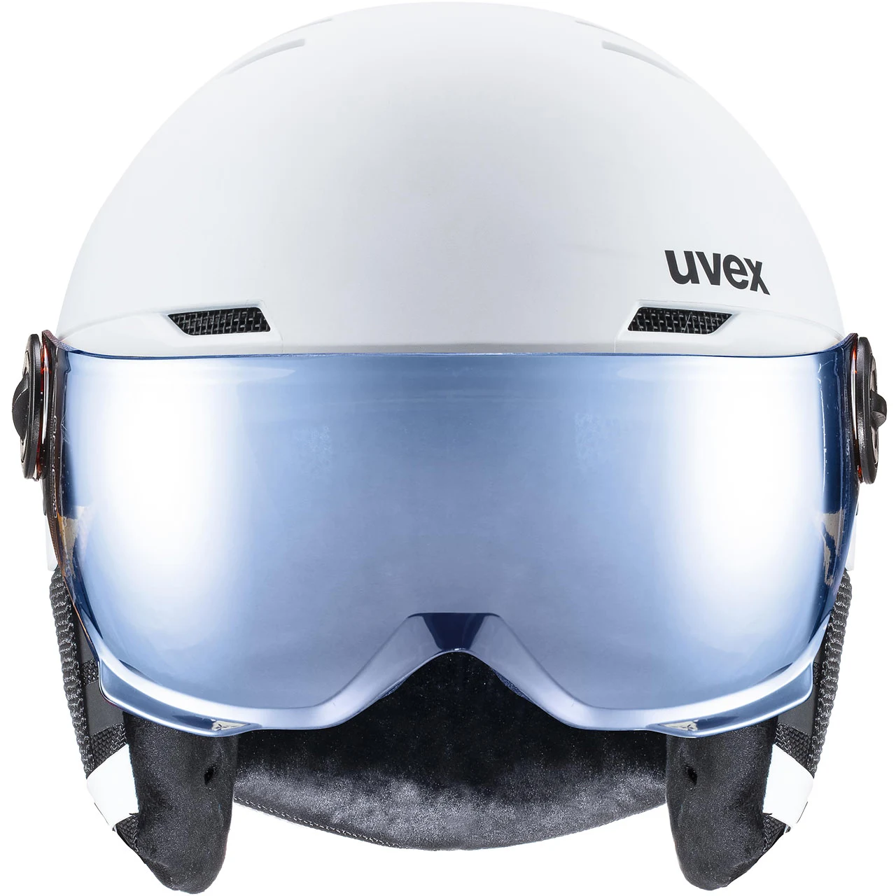 Uvex Rocket Jr. Visor White-black Matt - immagine 3