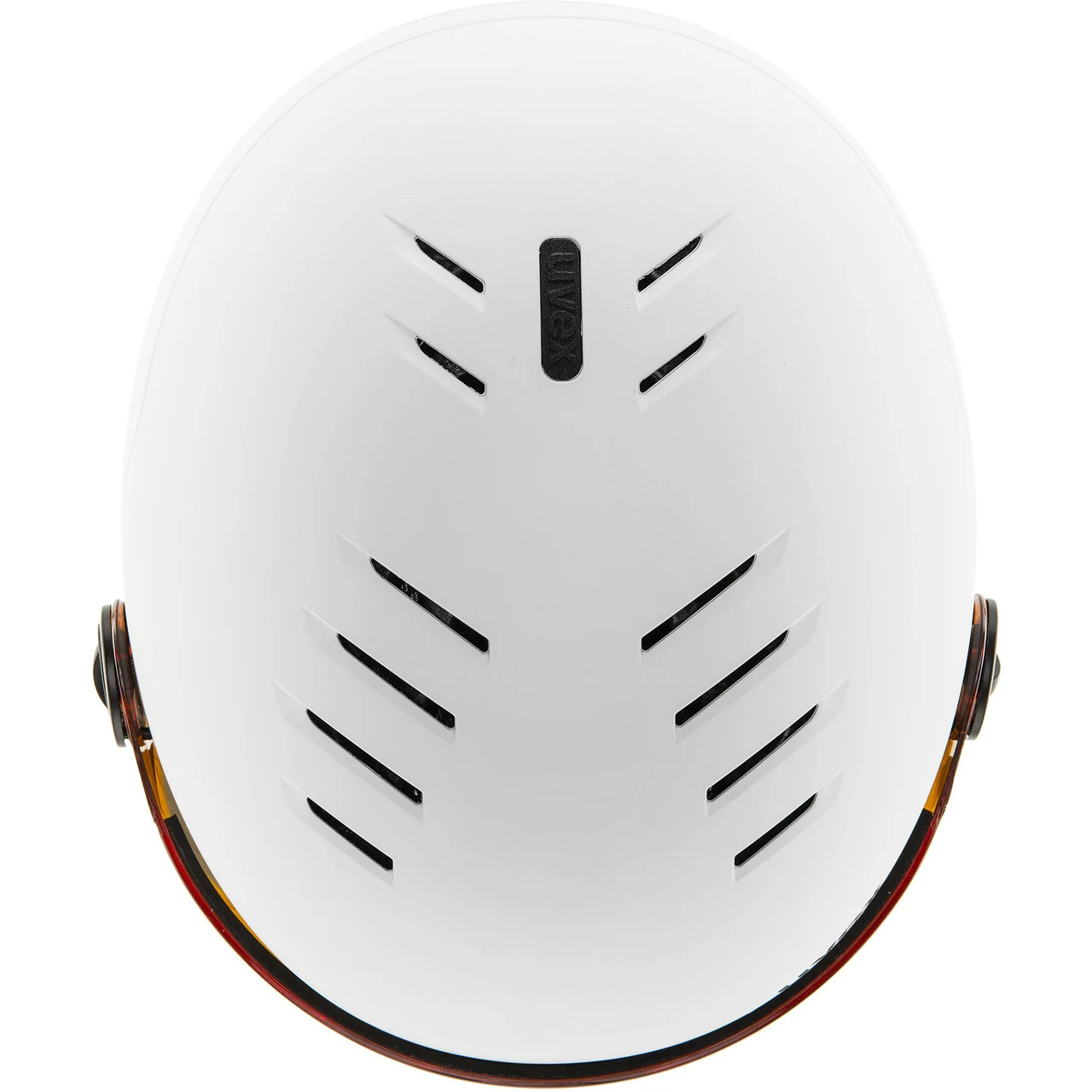 Uvex Rocket Jr. Visor White-black Matt - immagine 5