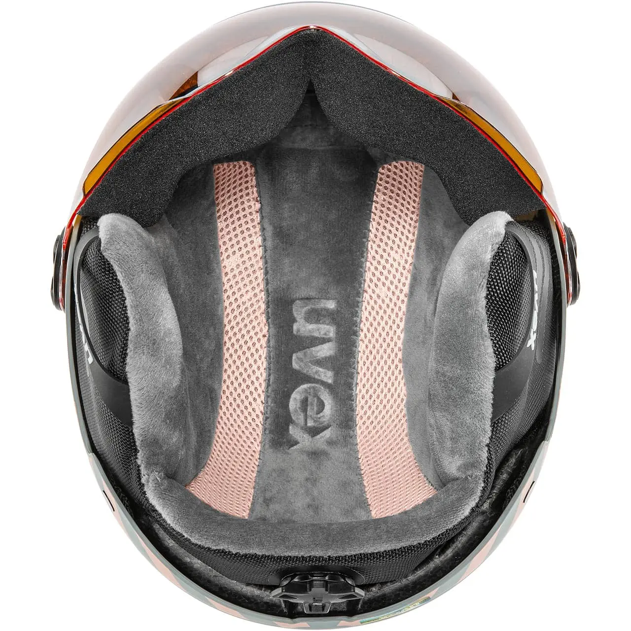 Uvex Rocket Jr. Visor Rhino-blush Matt - immagine 6